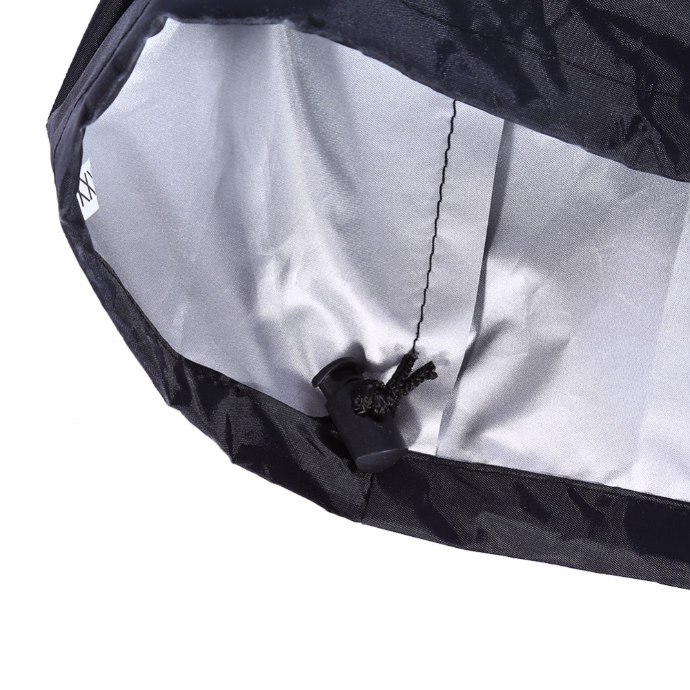 W 56x71cm Outdoor BBQ Round Waterproof Cover Barbecue Covers Grill Gas Dust Rain Protector