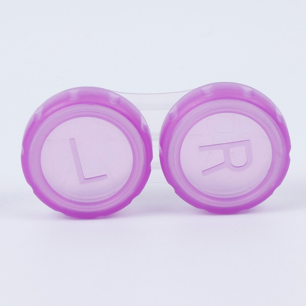 Estuche para lentillas portátil Kit para accesorios de viaje incluye pinzas conjunto de succión ABS Estuche para gafas Multicolor al por mayor: Random