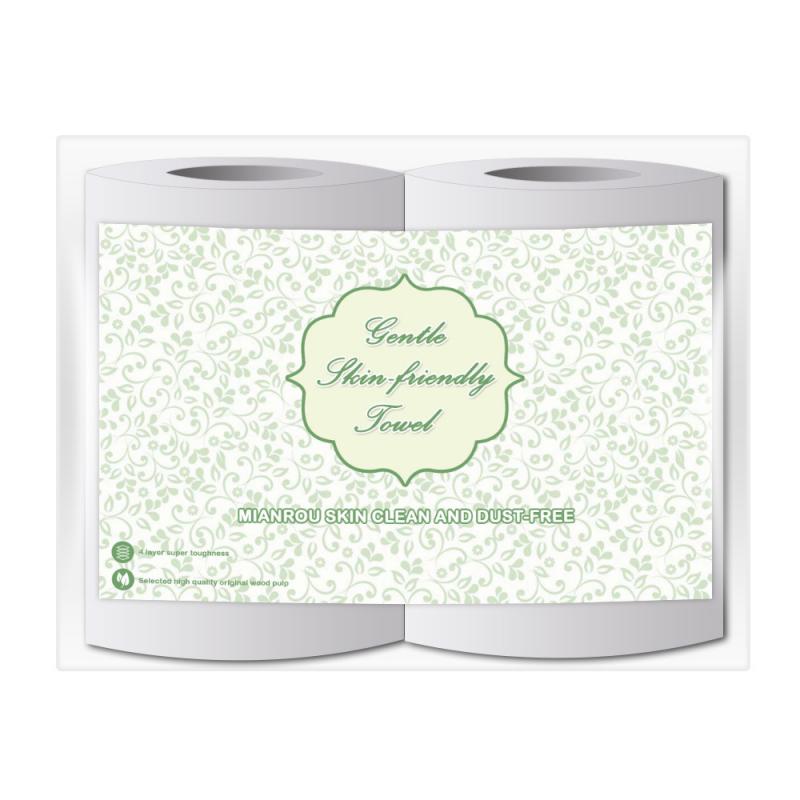 2Rolls/4Rolls 4Ply White Toilet Paper Roll Tissue soft Toilet Tissue paper Home Kitchen Bath Living Room Toilet Papers Tissue: 2Rolls
