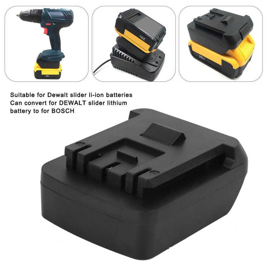 Power Tool Adapter for 20V Li-Ion Battery Convert for 18V with Charging adjustable power adapter