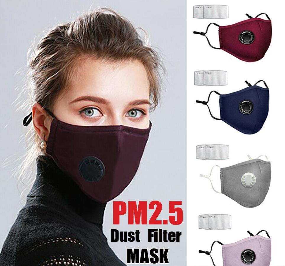 Masque facial avec filtre PM2.5, bavette buccale, bavette lavable, réutilisable, Protection faciale, Anti-salive, projections, pm2, 5