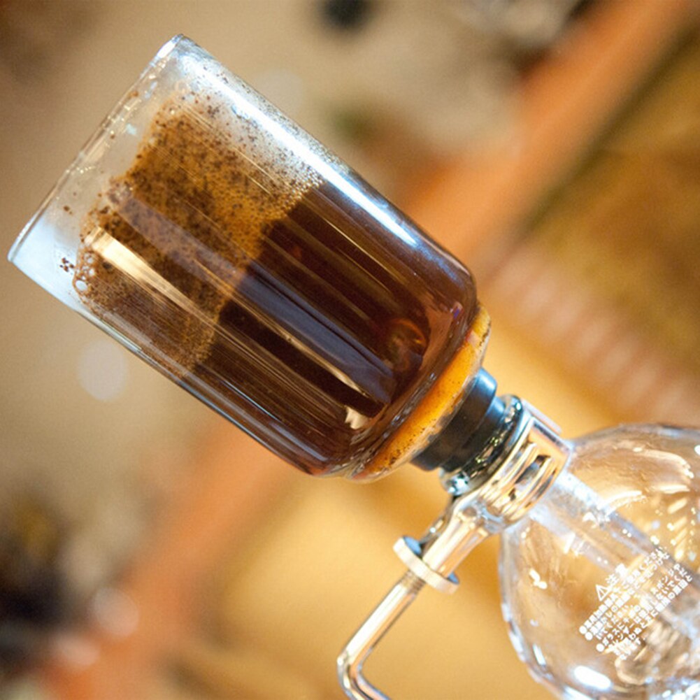 3 Cups Syphon Pots Coffee Vacuum Kettle Pot Set Filter Syphon Coffee Maker