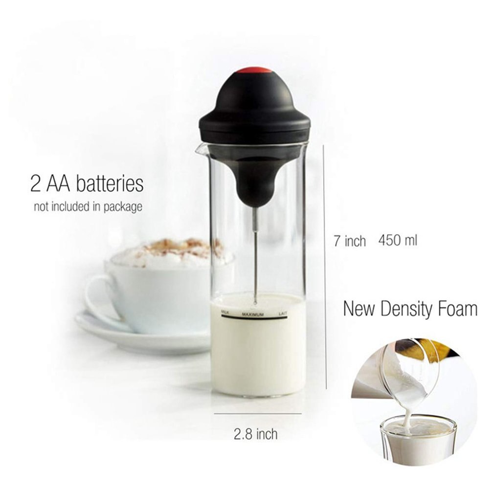 Stainless Steel Mixer Milk Frother Durable Automatic Adjustable Household Stainless Steel Mixer Milk Frother With Scale