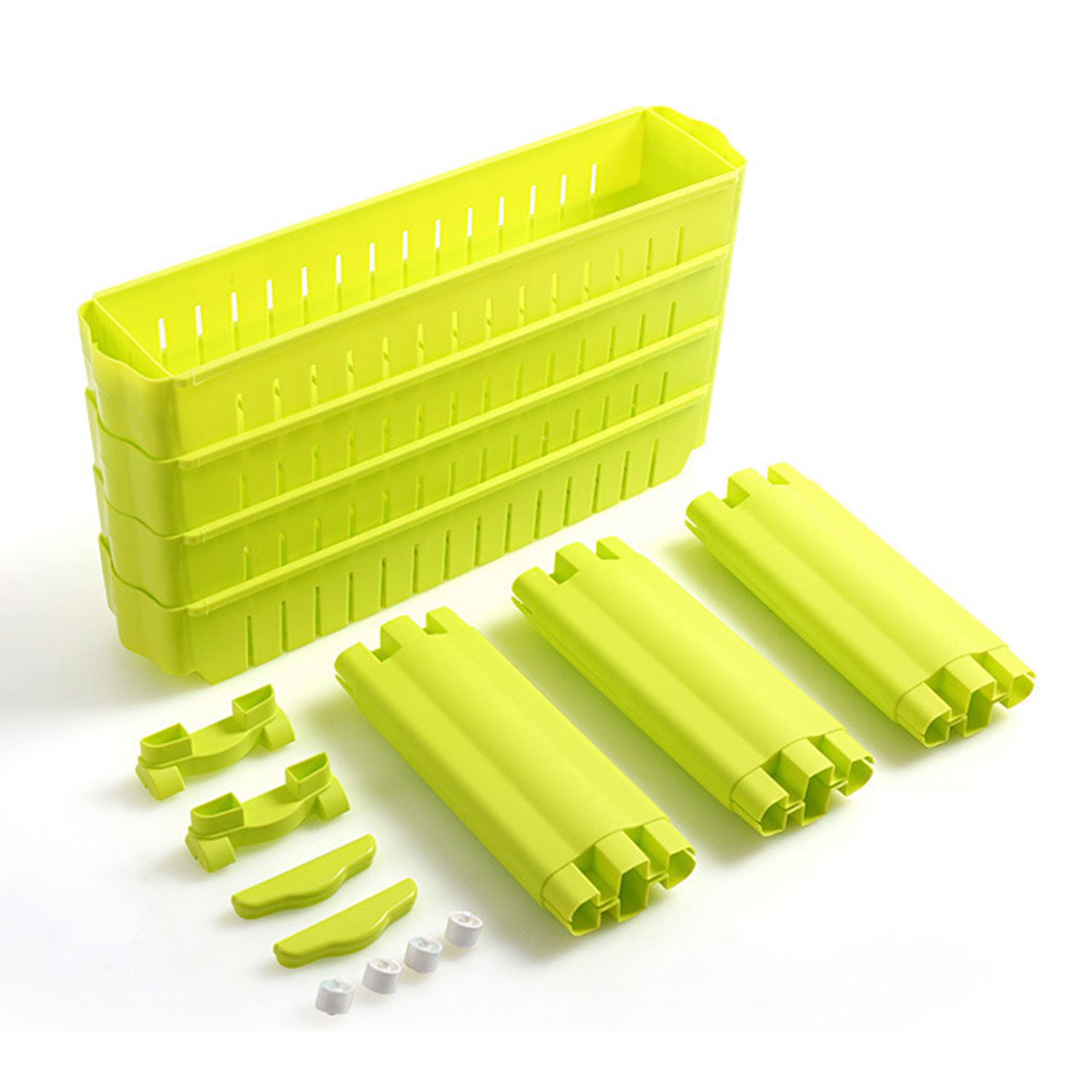 Kloof Opslag Plank Voor Keuken Opslag Schaatsen Beweegbare Plastic Badkamer Plank Bespaar Ruimte 3 Lagen