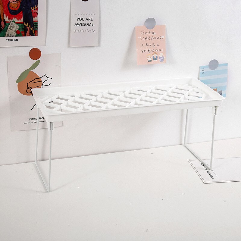 Multipurpose Mini Foldable Houseware Standing Storage Rack For Home Kitchen Storage Rack H-best: small