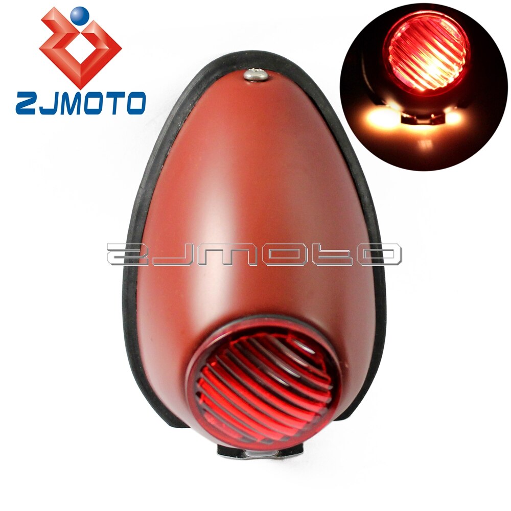 Sidecar garde-boue lumière pour Zundapp DB DS DBK KS KS750 side-car 12V ampoule rouge feu arrière pour BMW R75 R51 R61 R66 R71 universel