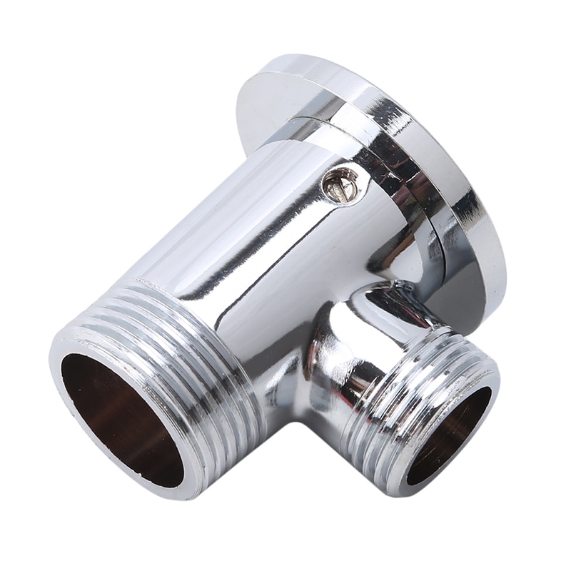 3 Way Diverter Hose Shower Adapter Fitting Adapter Connector For Angle Valve Hose Bath Shower Arm Toilet Bathtub Faucet