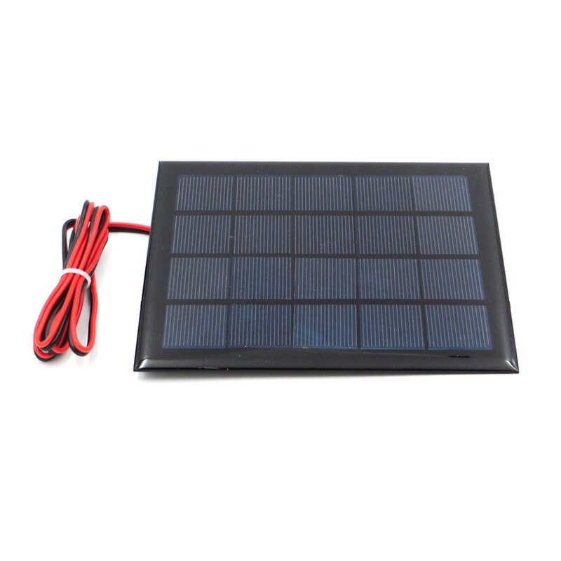Panneau solaire Min de , 5V 5.5V 1W 1.6W 150mA 160mA 200mA 250mA 500mA, kit solaire à monter soi-même, batterie, chargeur de téléphone portable avec câble: 5V 500mA