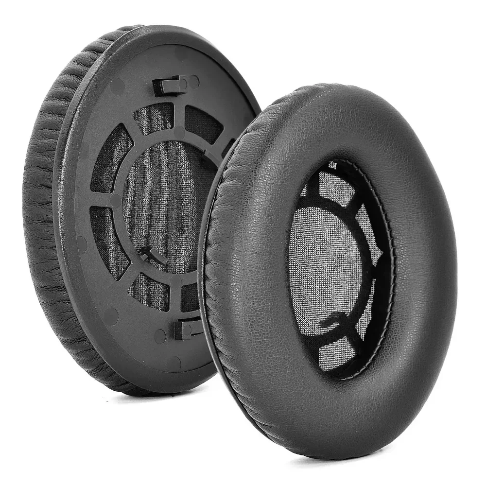 Oreillettes en cuir de remplacement pour casque Sennheiser, coussins, pièces de réparation, RS HDR, 100, 110, 115, 117, 119, 120, 120II, 135: MARRON