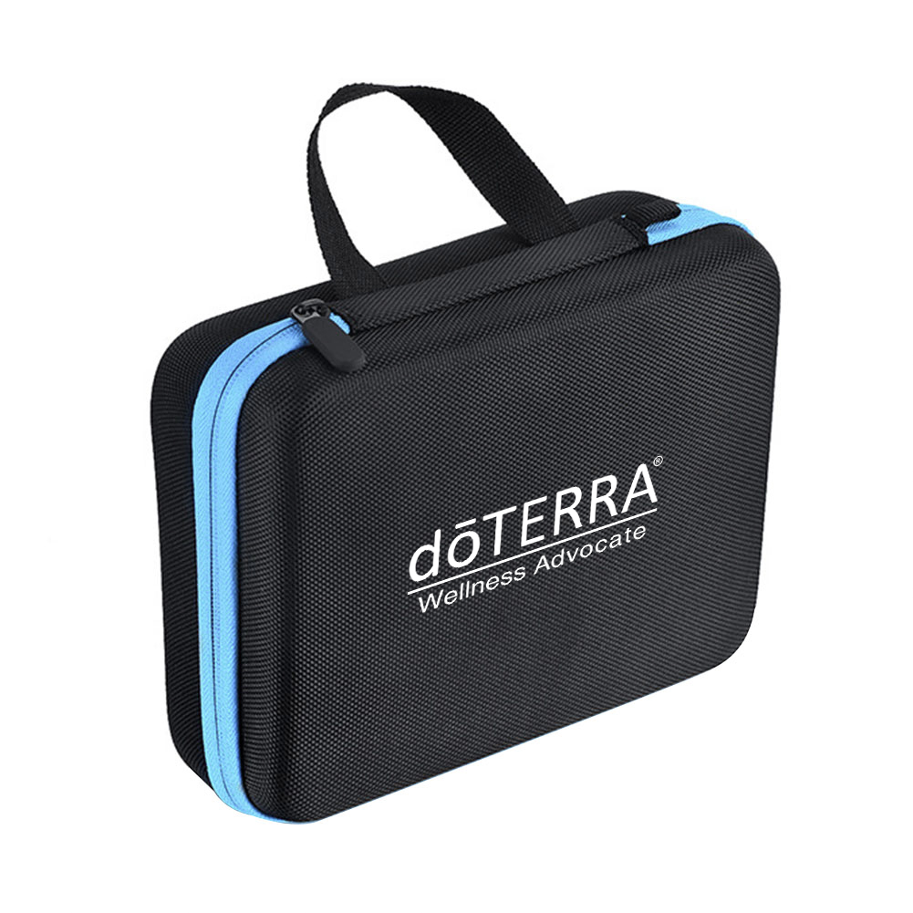 Essential Oil Storage Case for DoTERRA 30 Slots 5ML 10ML 15ML Essential Oil Roller Bottles Holder Perfume Oil Hanging Organizers: XL / SKY BLUE