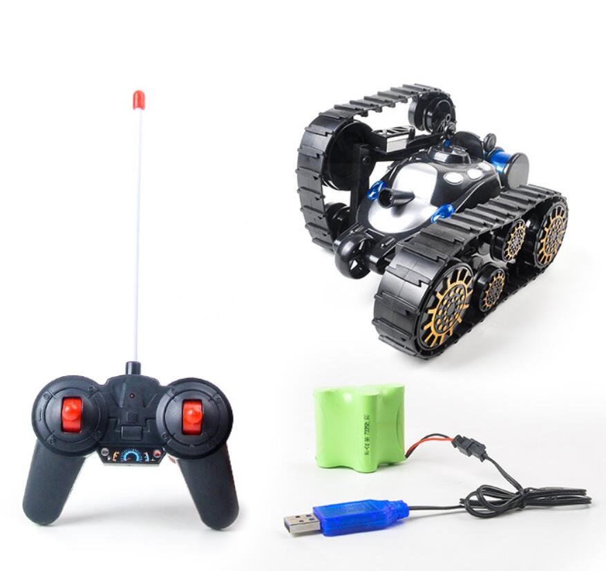 Kinderen afstandsbediening tank auto turn 360 vervorming jongen tanks L voor kinderen