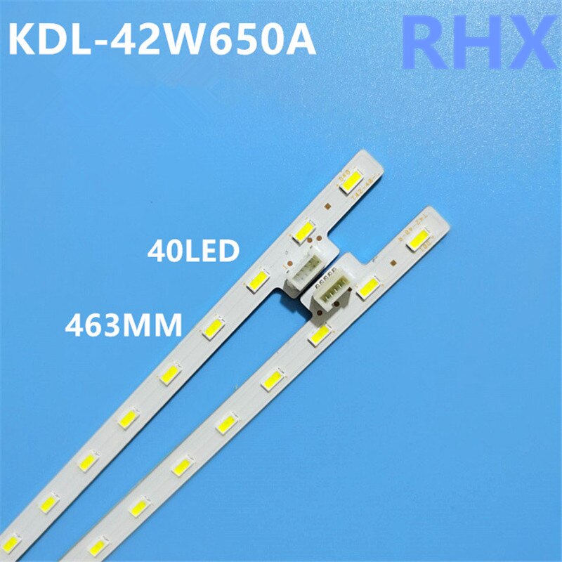 2 unid/lote KDL-42W650A artículo lámpara 74.42T31! 002-0-DX1 13522N pantalla T420HVF04 1 pieza = 40LED 463MM