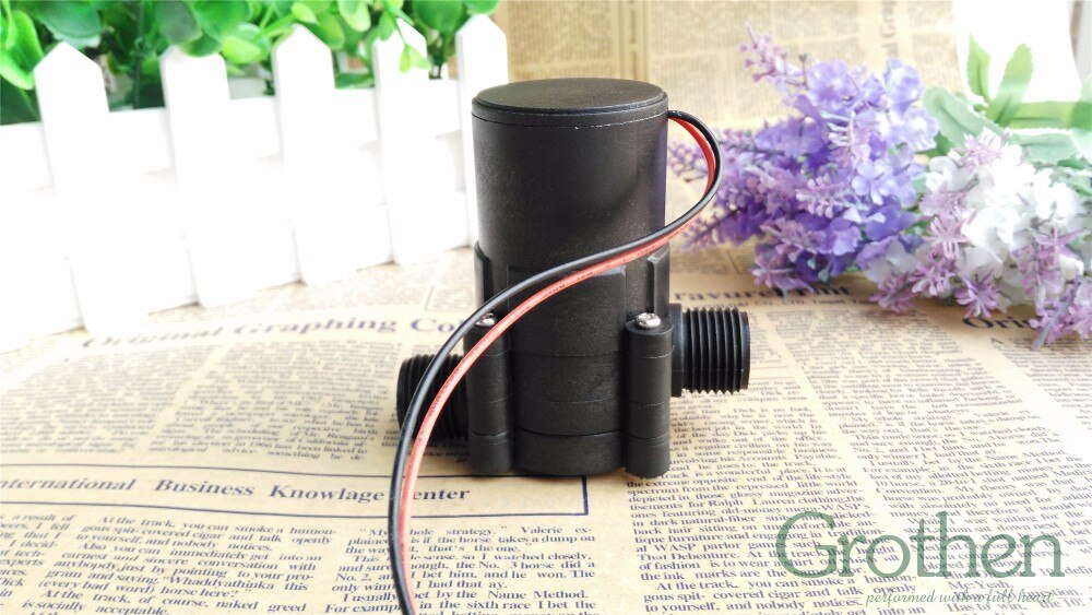Waterkrachtcentrale Micro-hydro generator Draagbare water lader DC 8.8-15 V G1/2 Micro Hydro Generator Waterstroom Generator