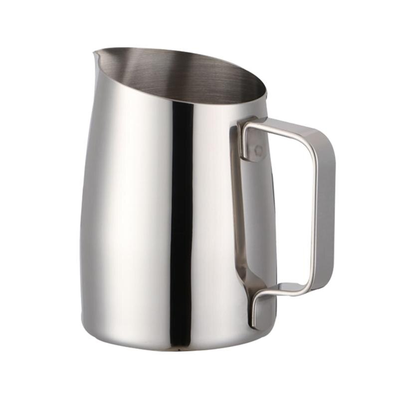 1Pc 350ml Milk Cup Coffee Frothing Cup Latte Art tool Premium Milk Frothing Pitcher Latte Art Cup For Cafe Home Bakery: 400ML Colorful