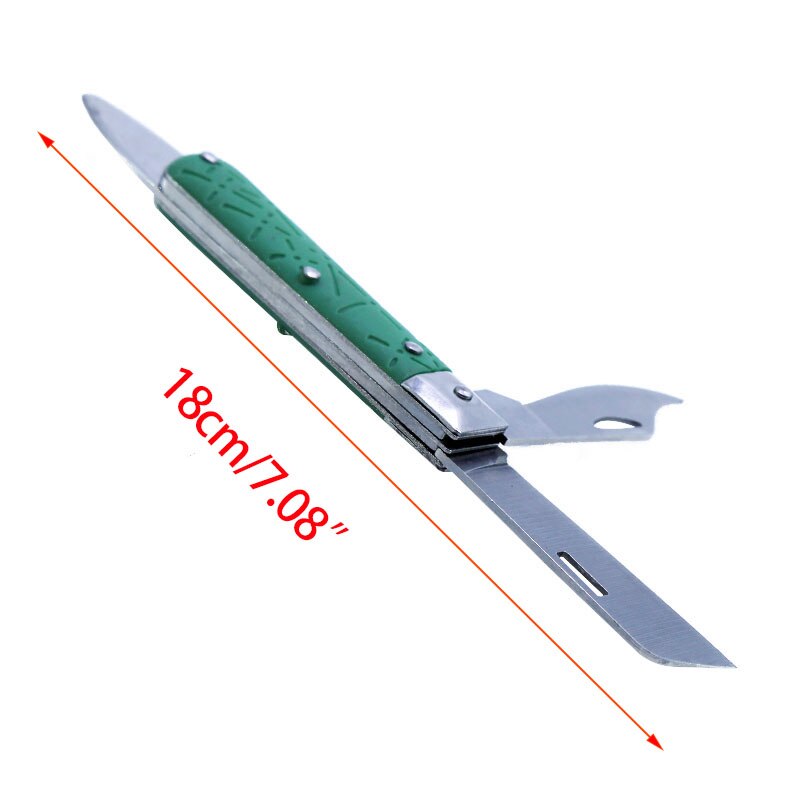 Blade Vouw Zaailing Tuin Ontluikende Boom Lifter Fruit Tool Mes Dunschiller Bark Cut Bloemist Rose Prun Graft Nursery