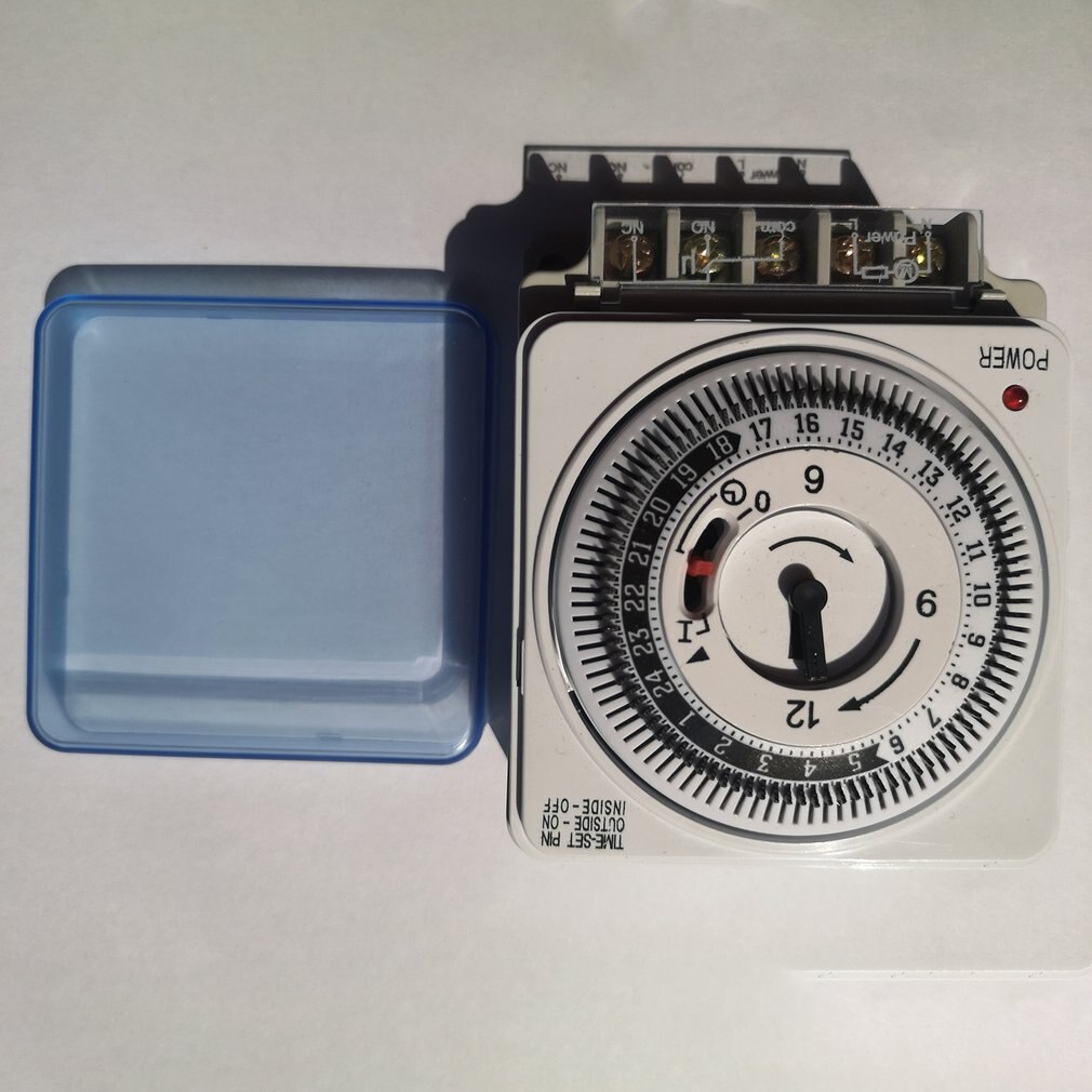 Mechanical Timer 230V Time Counter Reminder 15min 24h Kitchen Countdown Energy Saving Controller Industrial Timing Switch