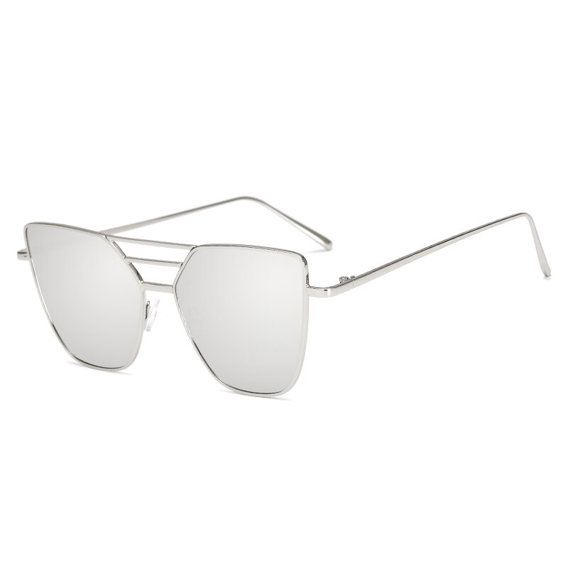 Dames heren kattenoog roze zonnebril dames zonnebril spiegelend dames vierkante zonnebril voor coating oculos merk zonnebrillen