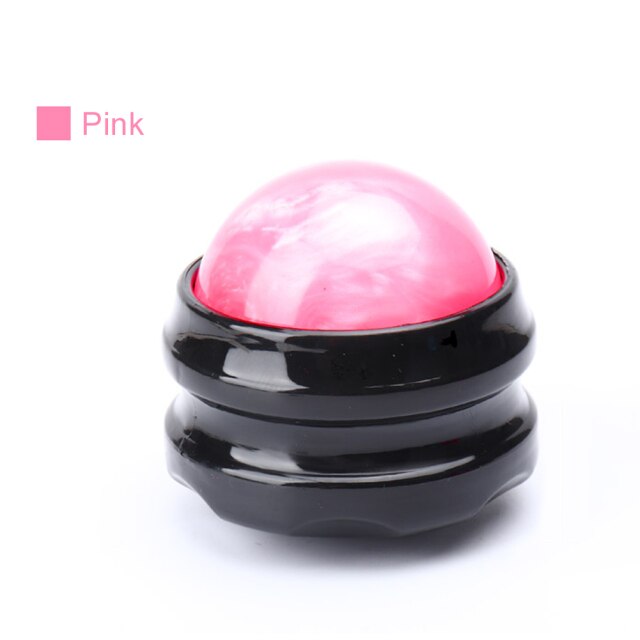 Massage Roller Ball Body Massager Therapie Tool Voet Terug Taille Heup Hand Massage Gezondheid Spier Relaxationequipment: Roze