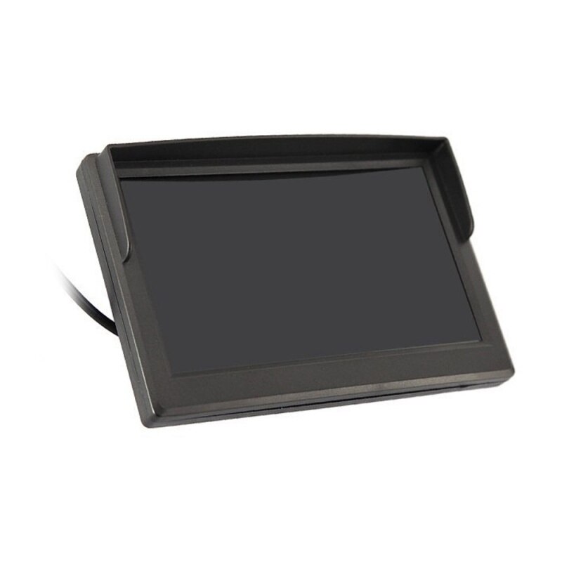 5 Inch Tft Lcd In De Rear View Monitor Parking Backup Camera Met Ntsc/Pal Video Formaat, schermresolutie 320X240 Waterproo