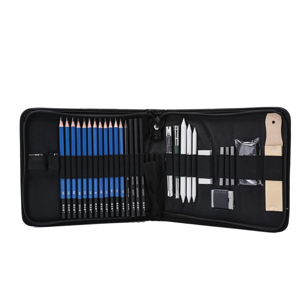 32pcs Drawing Pencil Set Painting Tool Kit Pencil Sketch Suit Art Painting Stationery Supplies