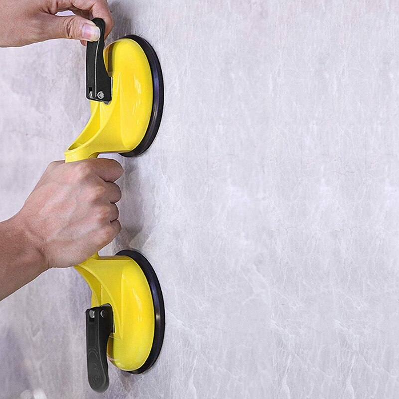 2 Pcs Glas Zuignappen Heavy Duty Aluminium Vacuüm Plaat & 6 Stuks Double Ended Metalen Graafmachine Set Open Reparatie tool Kit