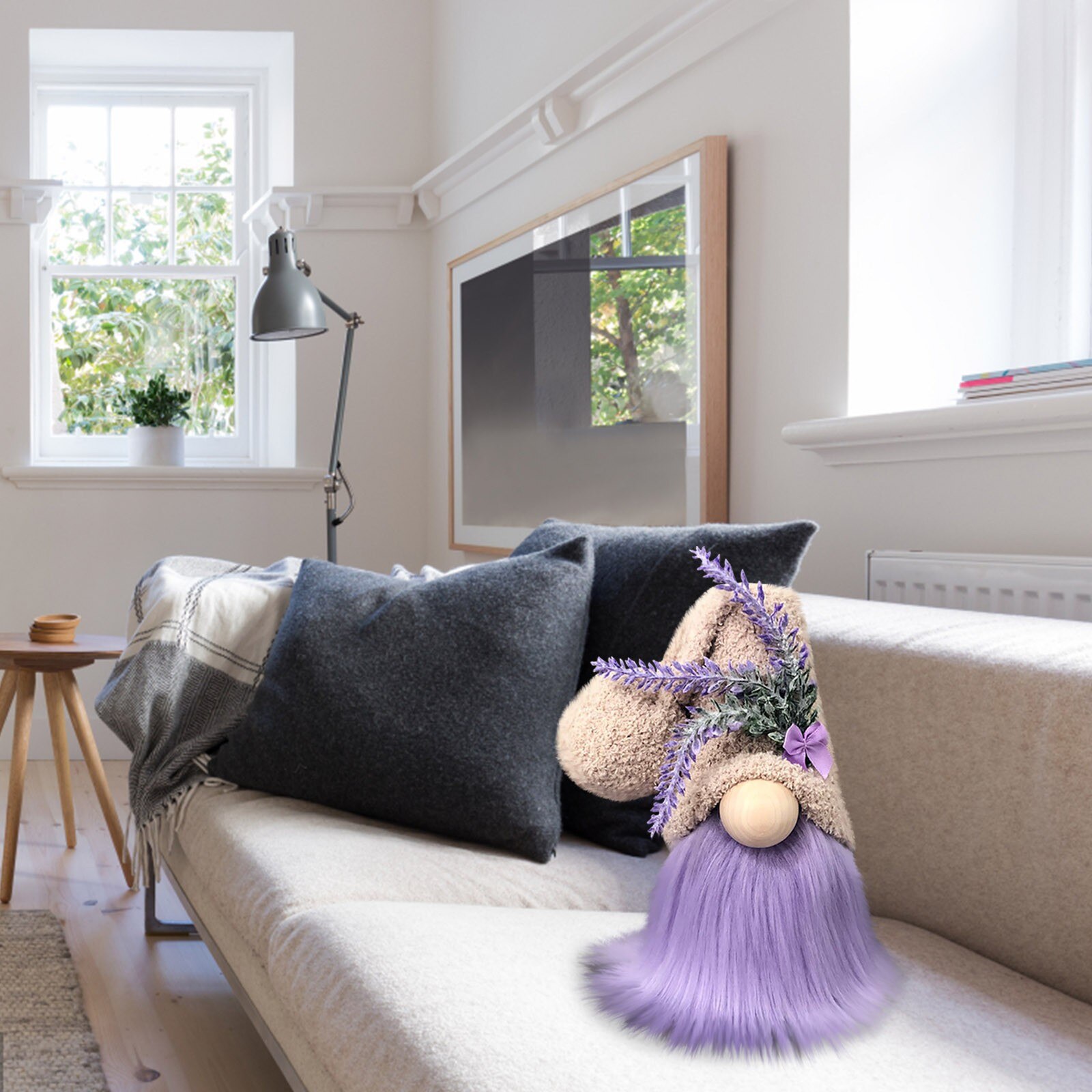 4 # Land Gnome Pop Gebreide Hoed Scheve Nek Pop Sieraden Woondecoratie Beeldjes Accessoires Adornos Para Casa Décorations