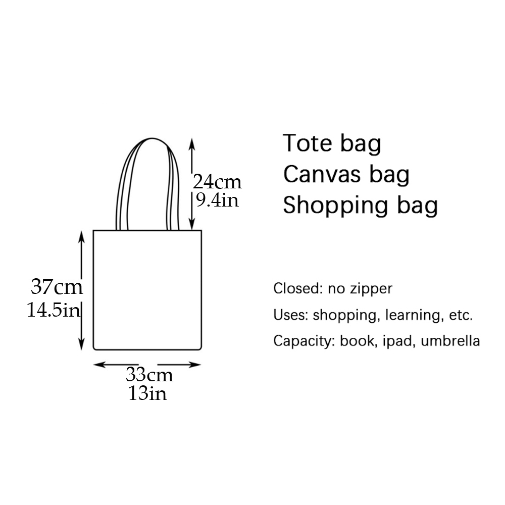 Morgen leraar avontuur dames shopper tas beide kanten schoudertas handtas kunst casual canvas dames boodschappentassen
