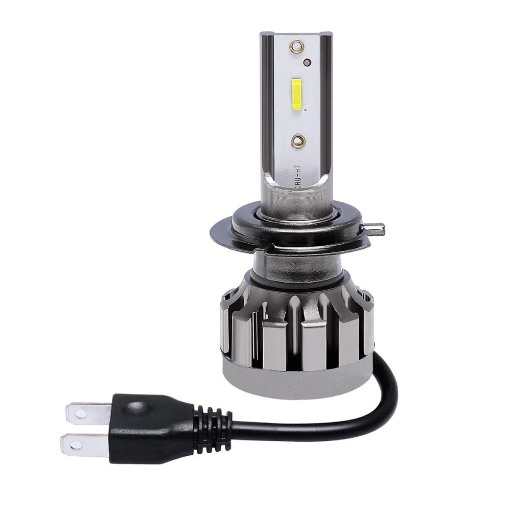Super heldere csp chip auto motorfiets koplamp  h7 led  h4 lampen  h8 h9 h11 9005/hb3 9006/hb4 koplampen 80w 12000lm 12v auto's