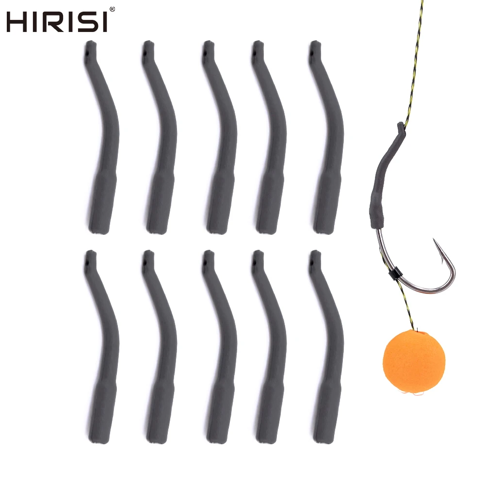 10pcs Carp Fishing Short Line Aligners Tungsten Fishing Baseline Tungsten Hook Sleeve Carp Terminal Tackle