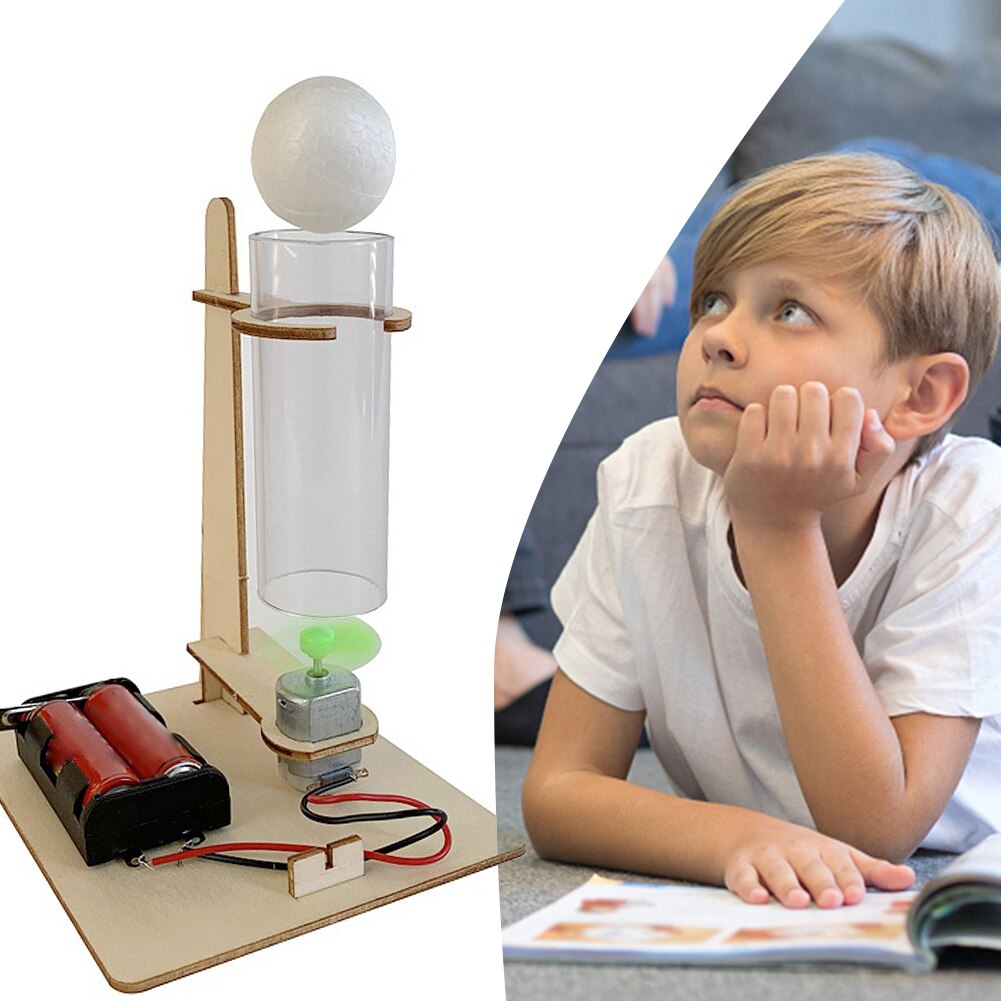 Diy Monteren Elektrische Zwevende Bal Speelgoed Kids Kinderen Educatief Speelgoed Houten Science Experiment Kits Materiaal Modellen #38