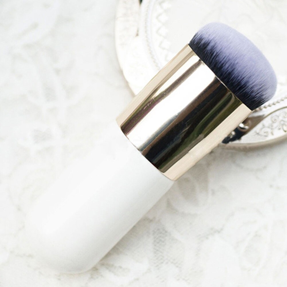 Pro Vrouwen Gezicht Blush Powder Foundation Brush Houten Handvat Make-Up Cosmetische Tool