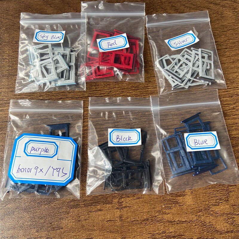 2/PCS Sim Card Tray Slot Holder For Huawei Y9S Socket Adapter Connector Replacement