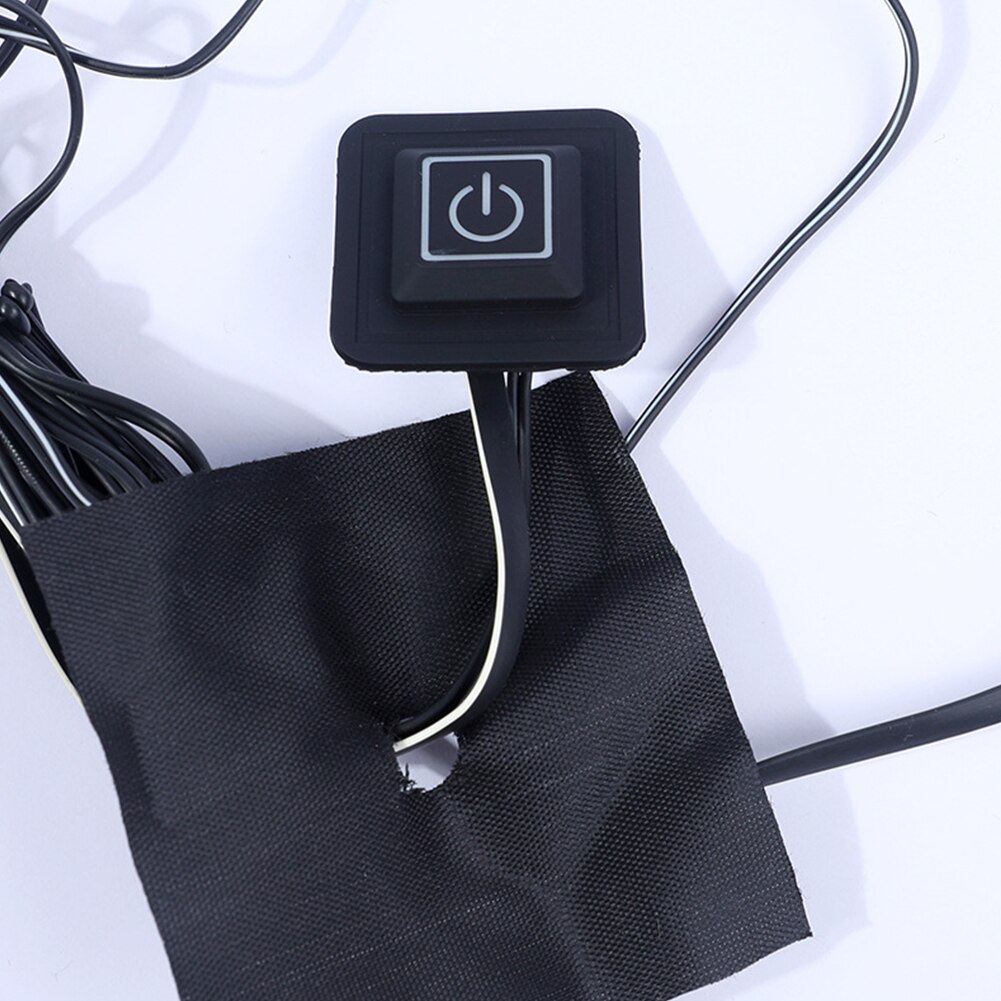 3 In 1 Camping Electric USB Heating Pad Safe For Clothing Washable Vest Jacket Adjustable Temperature Outdoor Winter DIY Warmer