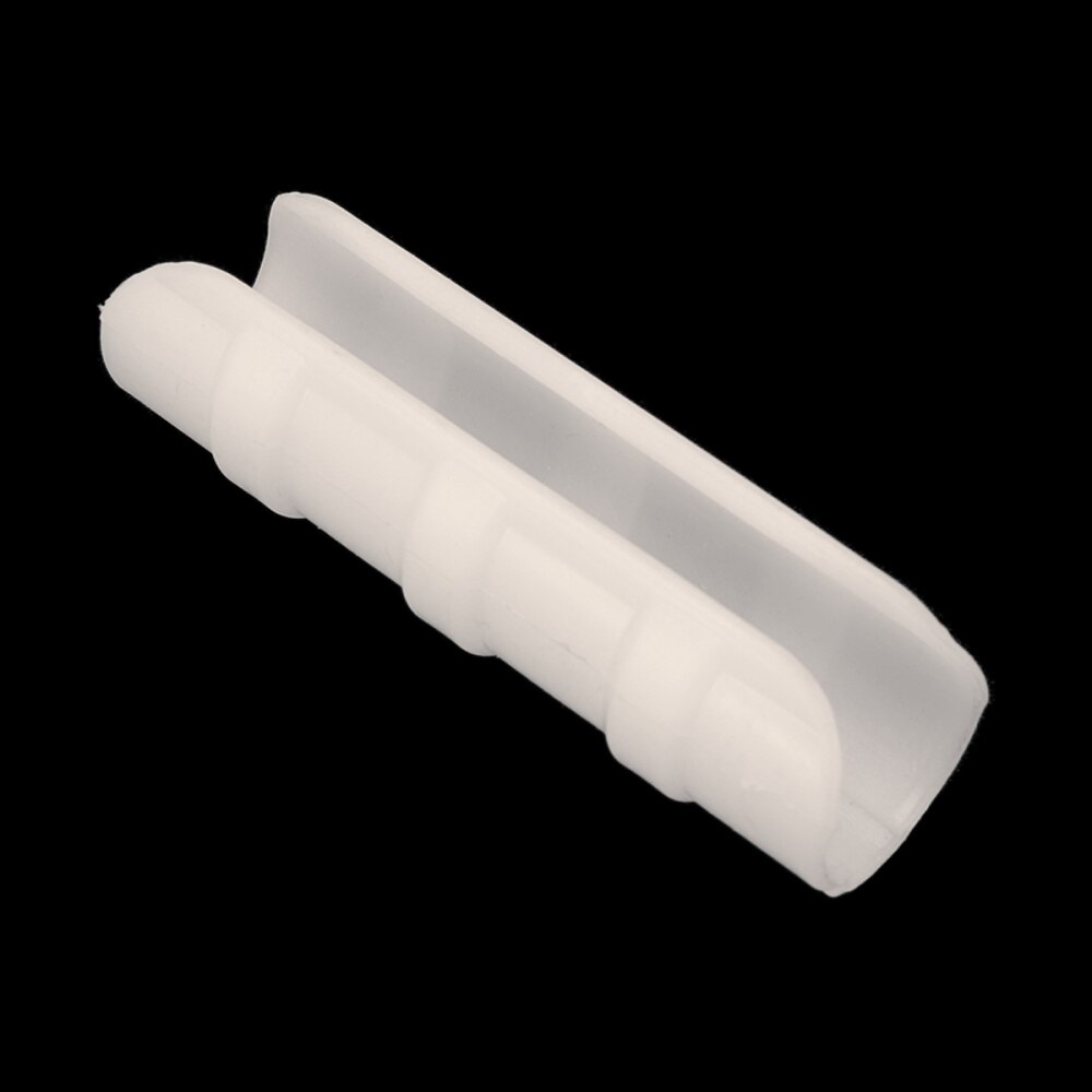 10 Pcs ABS Snap Clamp Standard Grip Snap-in Buckle Garden Greenhouse Accessories (Suit for 19-20mm Pipe, White)