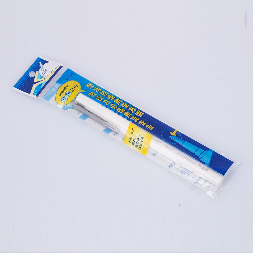 Pen Knife Paper Cutter Knife Mini Safty Wear-Resisting Utility Tool Newspaper Hand Book Tape Ceramic Blades Cutting Knives