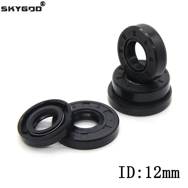 Id 12Mm Nbr Nitril Rubber Dichtingsring TC-12 * 19/20/21/22/23/24/25/26/28/30/32/35*5/6/7/8/10 nitril Double Lip Oil Seal