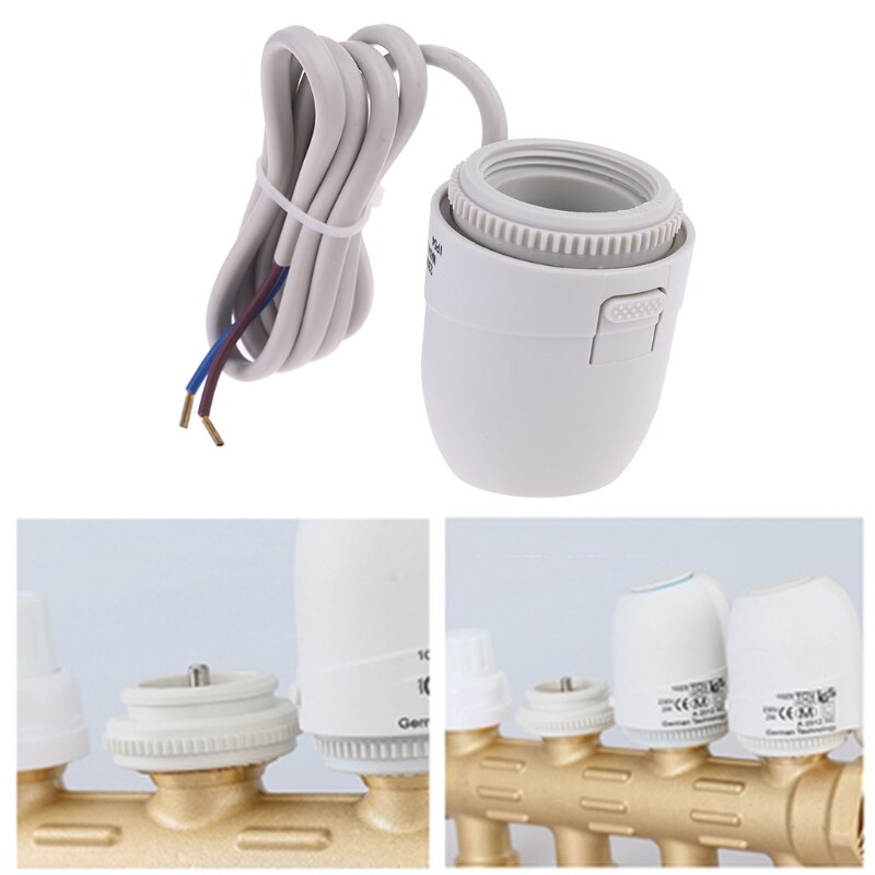 230V 2W Normally Open Close Thermal Electric Actuator For Underfloor Heating Manifold M2EE