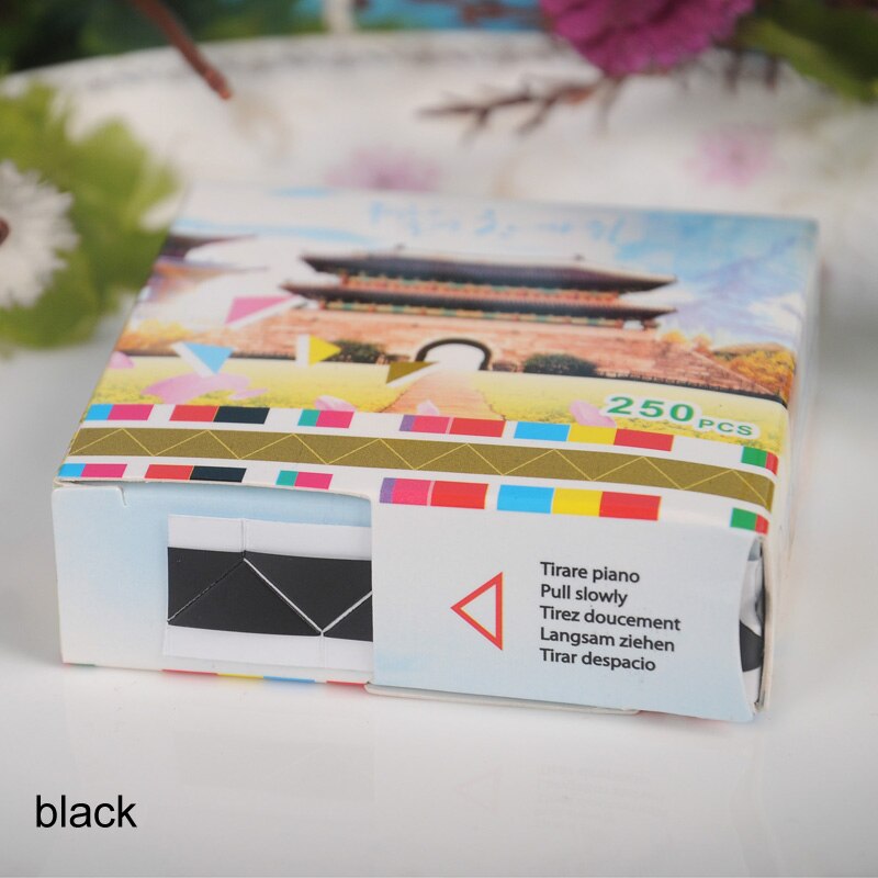 Stationery Frame Picture Decor DIY Paper Stickers Environmental Protection PVC Corner Scrapbook Home Decor Photo Corner: white black