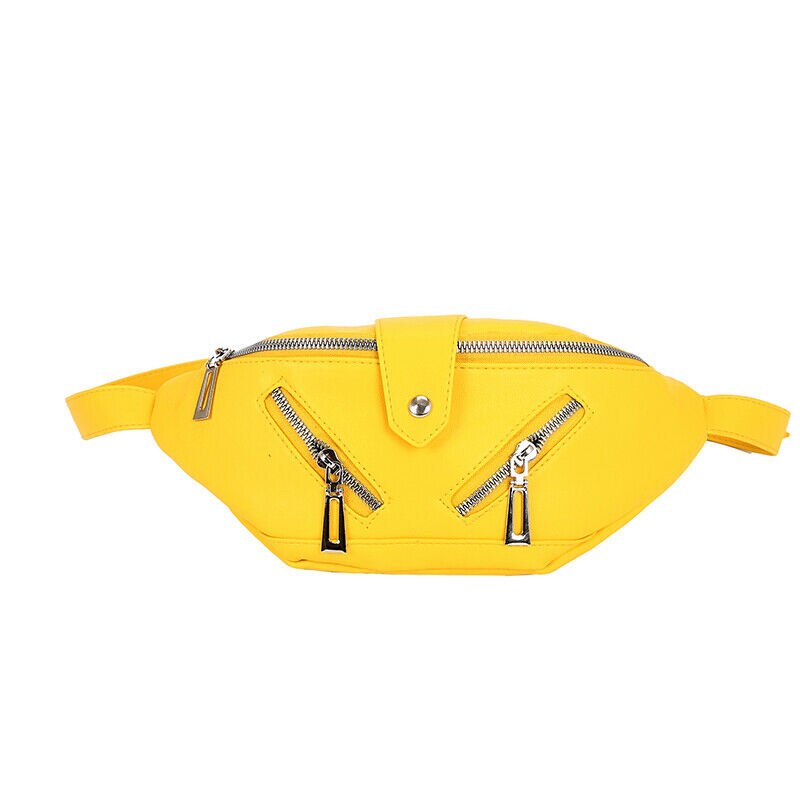 Women Men Waist Bag Fanny Pack Shoulder Chest Bum Purse Travel Zipper Tote Multifunction Sport Waist Pack