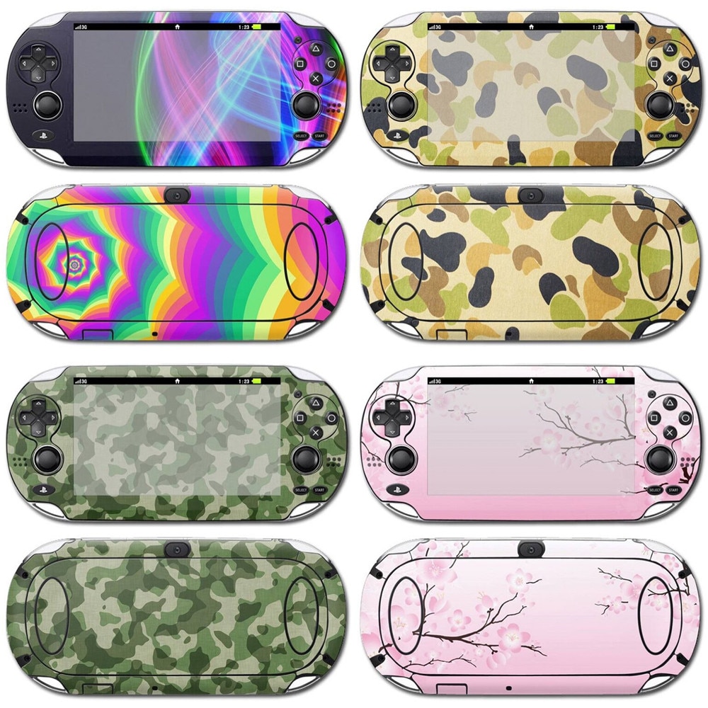 Best Vinyl Decal for PS vita 1000 PVC Skin Sticker for PSvita1000 Console