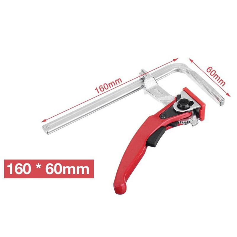 1Pc MFT Clamp Quick Guide Rail Clamp F Clamp for MFT and Guide Rail System Woodworking DIY Hand Tool Clip