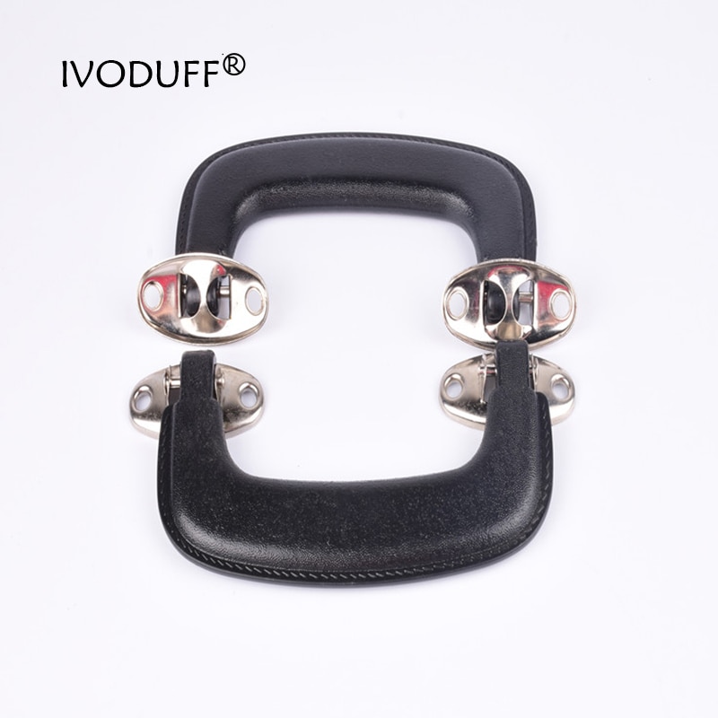 Suitcase Handle Black Color With Plastic , 150mm Handle for Guitar Bag Replacement Handle