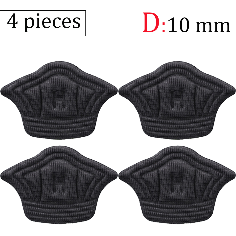 Einlegesohlen, Patch-Fersenpolster für Sportschuhe, verschleißfest, Fußpolster, Kisseneinsatz, Einlegesohle, Fersenschutz, Rückenaufkleber, 4 Stück, 2 Stück: Elfenbein
