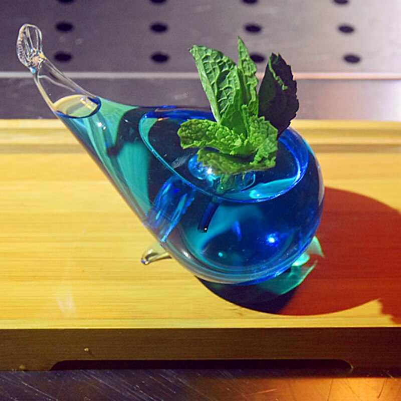 Whale cocktailglas vodka margaret martini agave brandy öl vaso fisk form cup bar party club personlighet drinkware