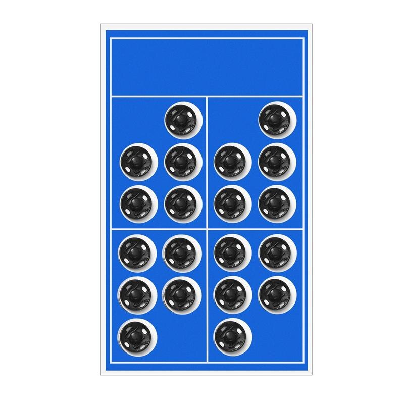 Snap Buttons Black Silver Metal Fasteners Press Button 8/12/16/18/20mm Iron Stud Plating Round Button Garment Sewing Accessories: black 12mm 20pcs