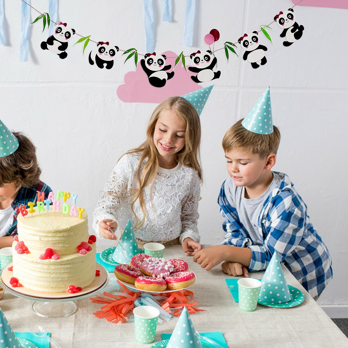 ZYNERY Lot 12 Chapeaux Anniversaire Papier – Multicolore Garçons Filles Fête Kids