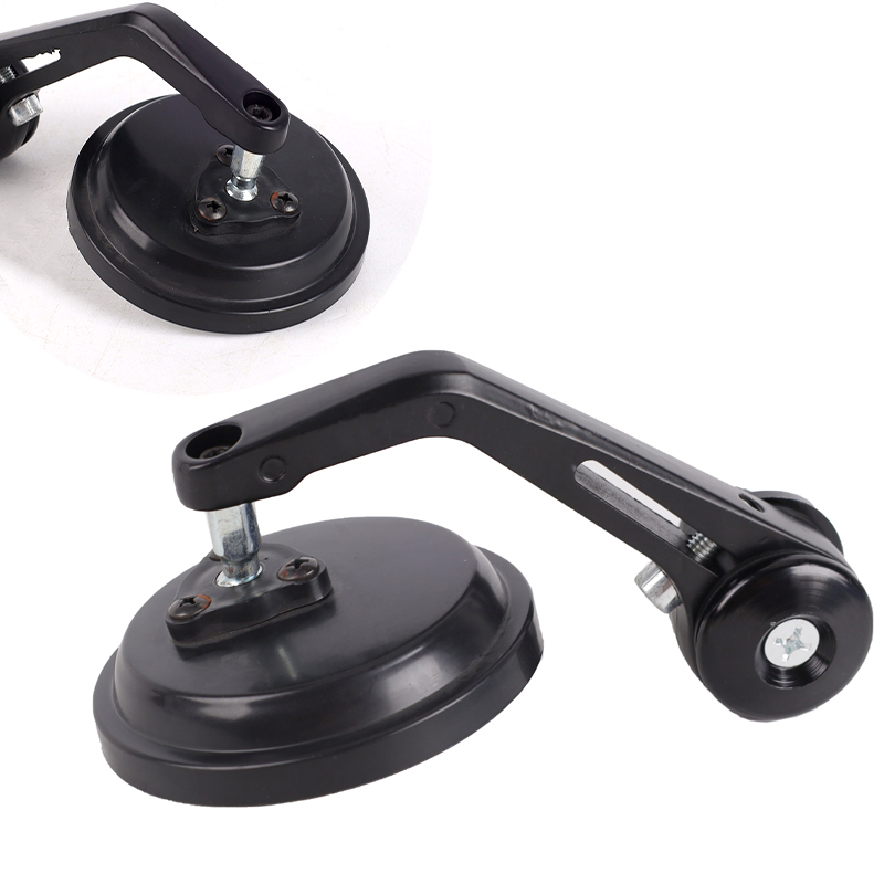 Accessori per moto Specchietti posteriori con estremità barra tonda da 7/8 "per Cafe Racer Specchietti laterali per moto Specchietto retrovisore per scooter per moto