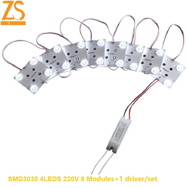 Zs 3030 Diffuse Reflectie Led Modules Lichten 11000K AC110V Gebruik Voor Vormige Reclame Lichtbak En Zachte Film Plafond