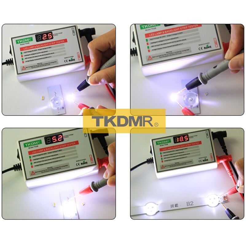 TKDMR LED Tester 0-300V Output LED TV Backlight Tester Multipurpose LED Strips Beads Test Tool Measurement Instruments