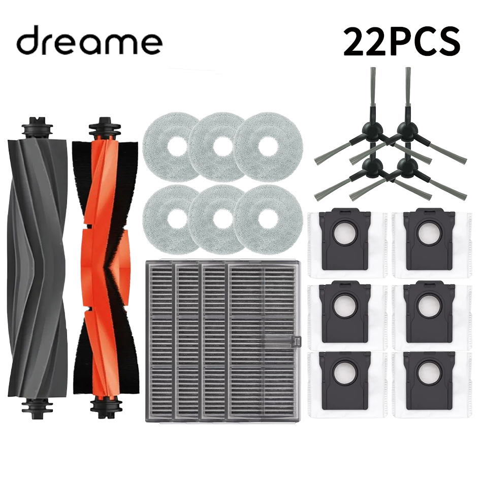 Dreame Mova E30 Ultra / Trouver E30 Ultra Vacuum Cleaner Replacement Accessories Main Side Brush Filter Mop Dust Bag